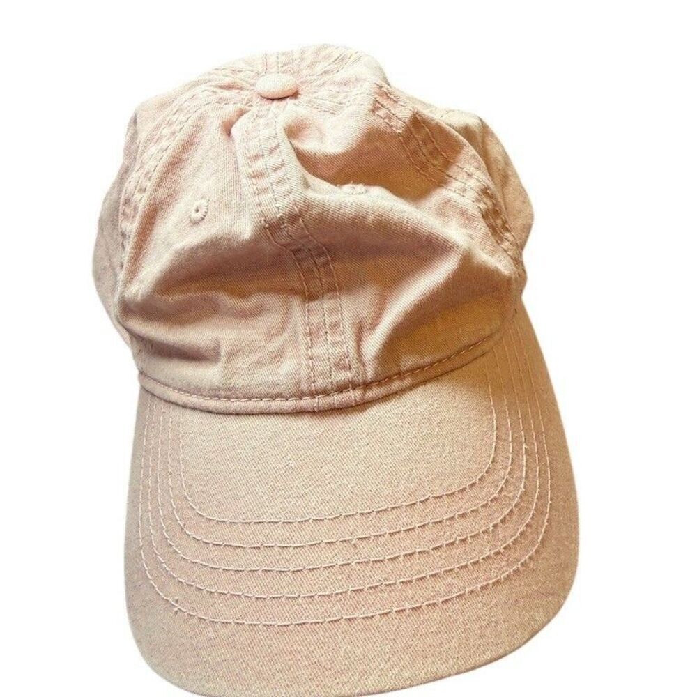 Time and Tru Dad Hat Baseball Cap Unisex One Size Pink Adjustable Casual